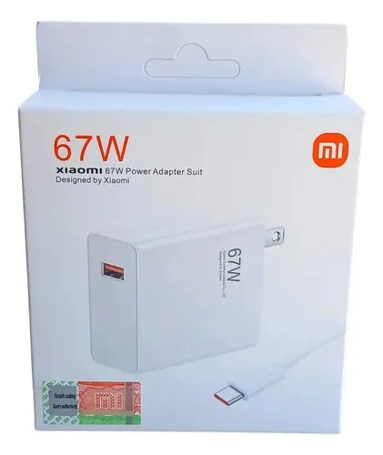 Cargador Xiaomi 67W Adapter Suit