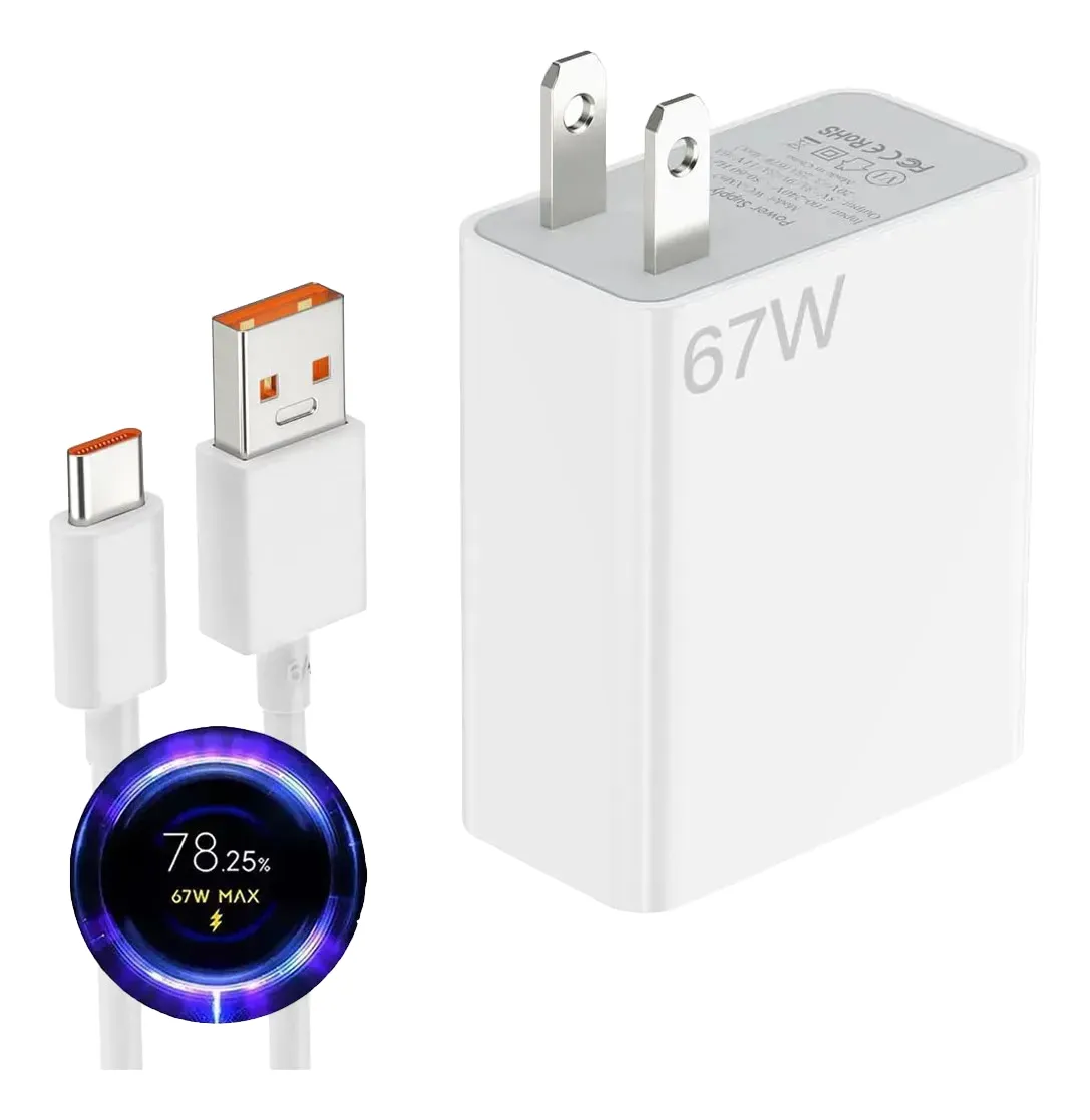 Cargador Xiaomi 67W Super Fast Charging