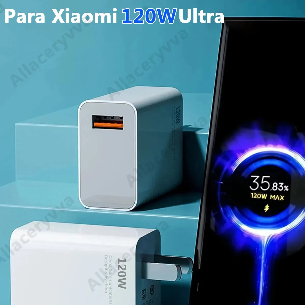 Cargador Xiaomi 120W Gan Power Adapter